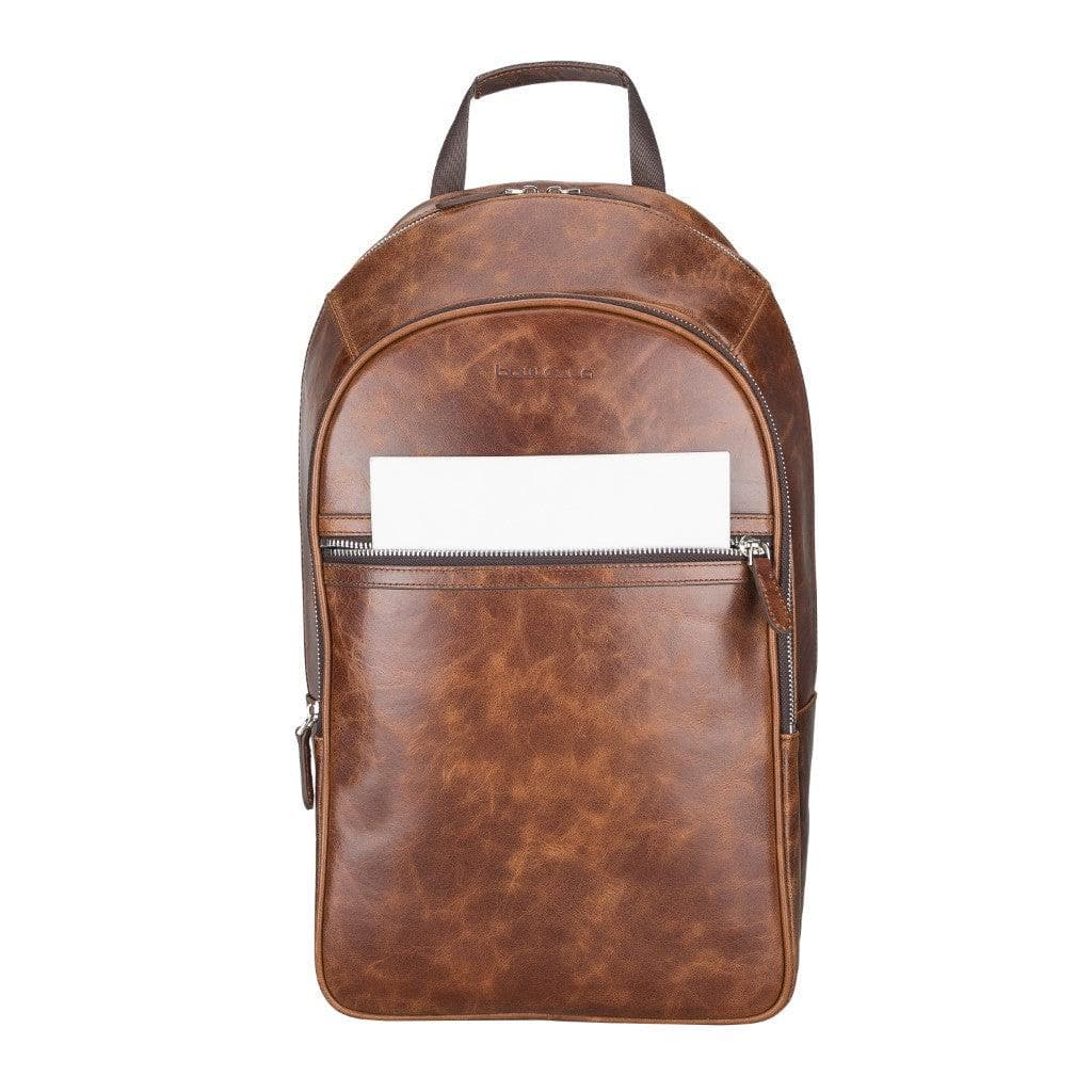 Pella Genuine Leather Backpack & Rucksack - Handmade and Customizable Bouletta LTD