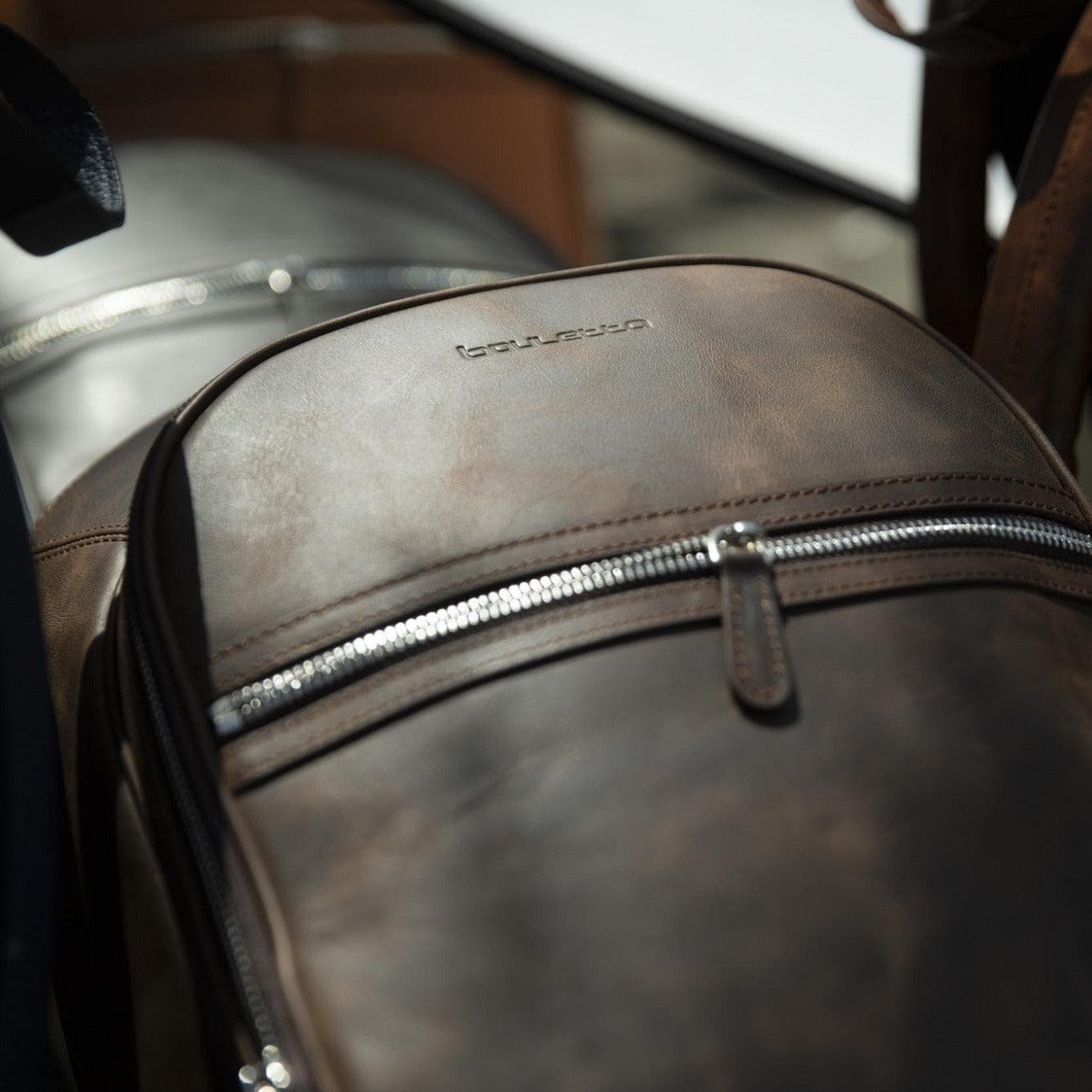 Pella Genuine Leather Backpack & Rucksack - Handmade and Customizable Bouletta LTD