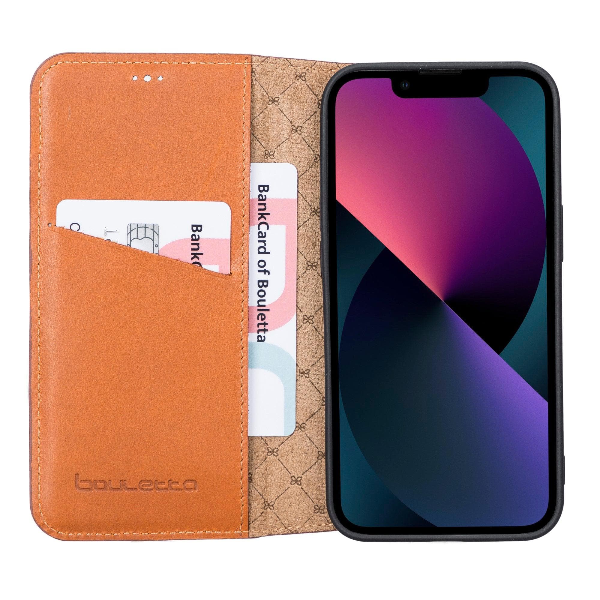 Phone Case Brooks Leather Slim Wallet Case for Apple iPhone 13 Series Bouletta