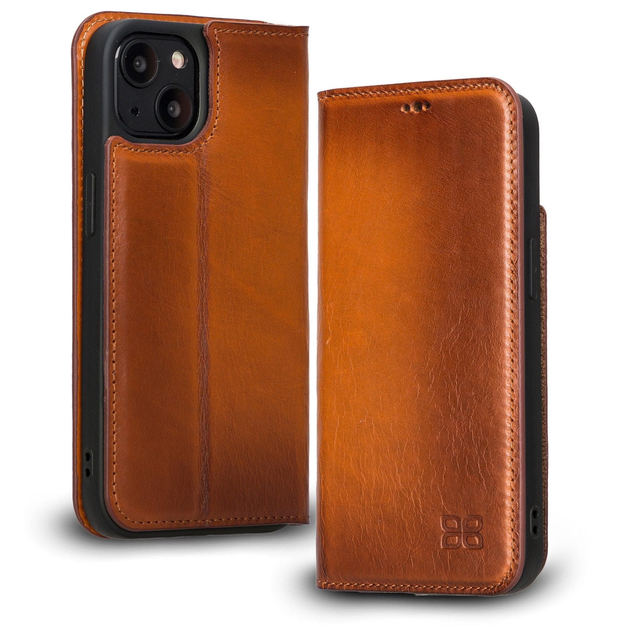 Phone Case Brooks Leather Slim Wallet Case for Apple iPhone 13 Series Bouletta