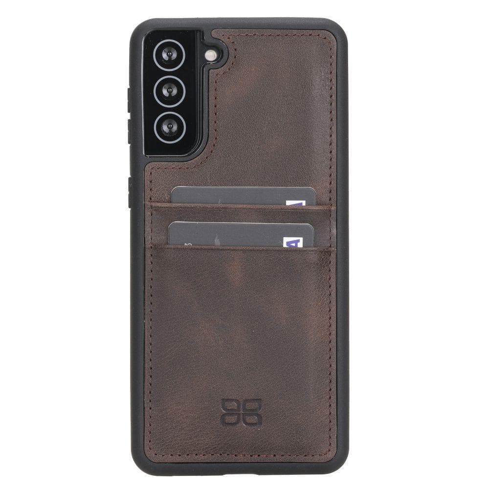 Phone Case Customizable Leather Case | Flex Cover Back with Card Holder Model Bouletta Shop