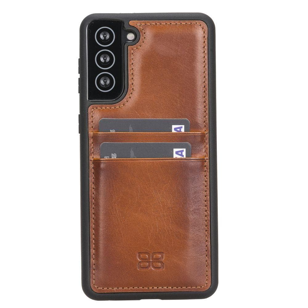 Phone Case Customizable Leather Case | Flex Cover Back with Card Holder Model Bouletta Shop