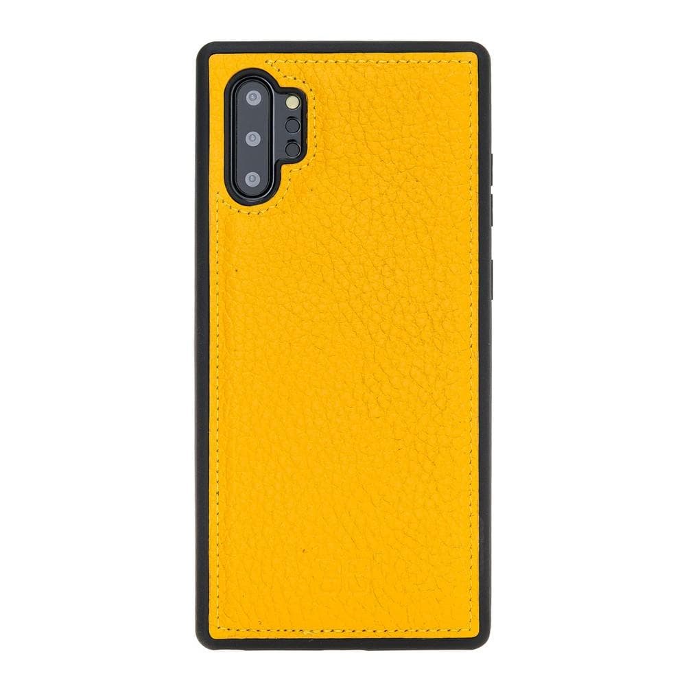 Phone Case Flex Cover Back Leather Case for Samsung Note 10 Plus - Floater Yellow Bouletta Shop