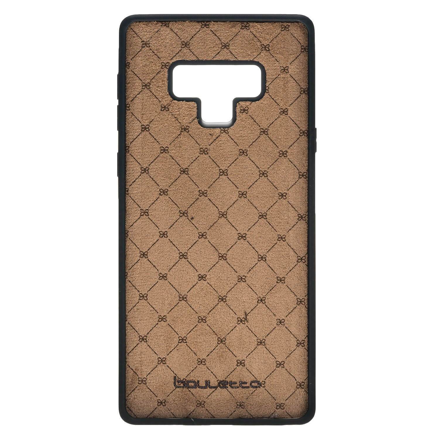 Phone Case Flex Cover Back Leather Case for Samsung Note 9 - Rustic Black Bouletta Shop