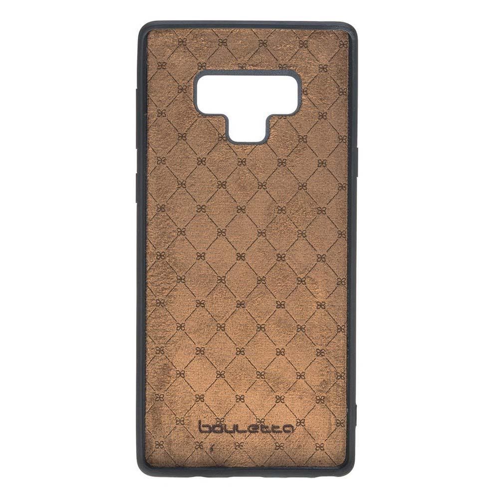 Phone Case Flex Cover Back Leather Case for Samsung Note 9 - Vegetal Black Bouletta Shop