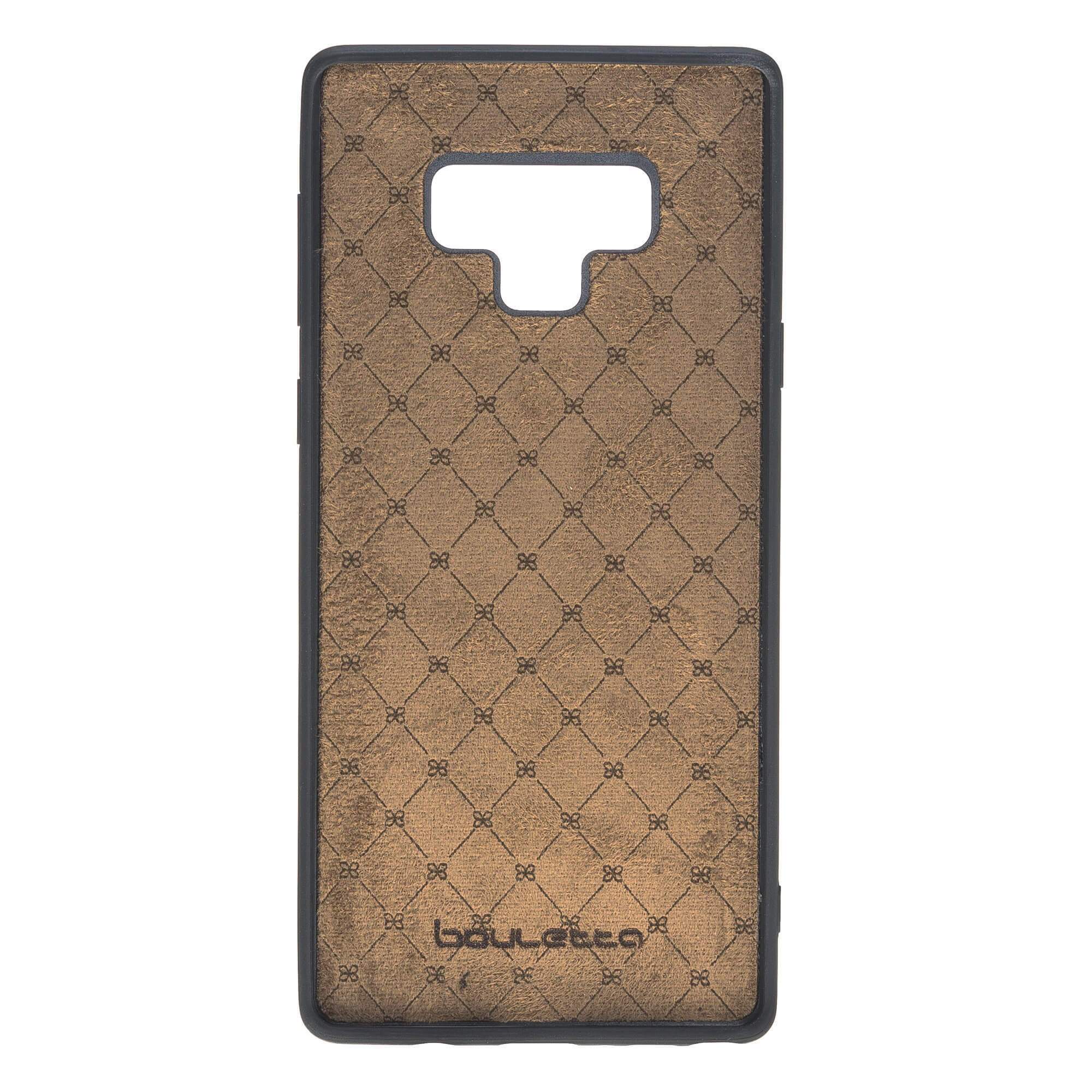 Phone Case Flex Cover Back Leather Case for Samsung Note 9 - Vegetal Bordeaux Bouletta Shop
