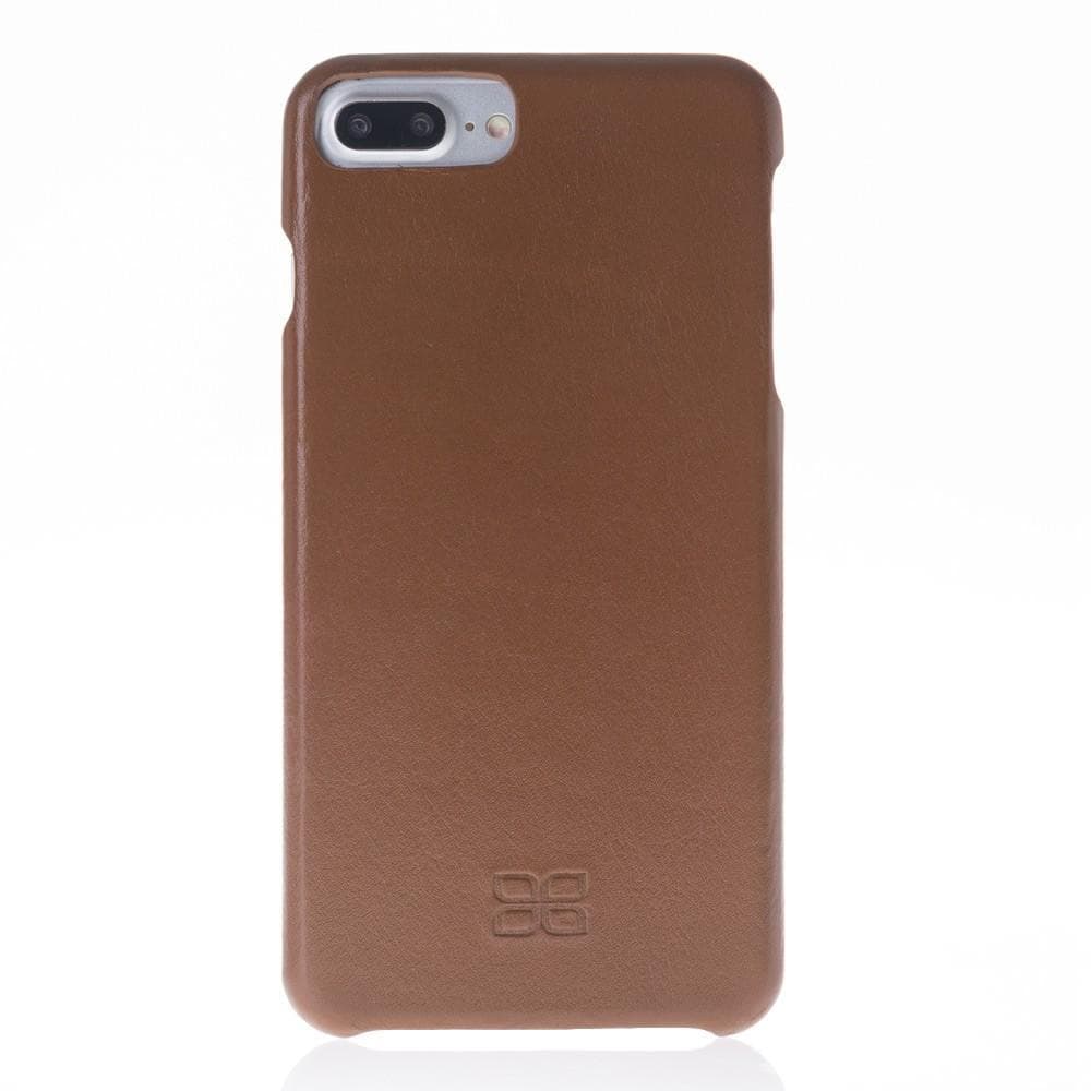 Phone Case Full Cover Leather Back Cover Case for Apple iphone SE2/7/8 - Full Tan Bouletta Case
