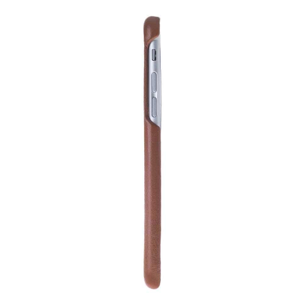 Phone Case Full Cover Leather Back Cover Case for Apple iphone SE2/7/8 - Full Tan Bouletta Shop