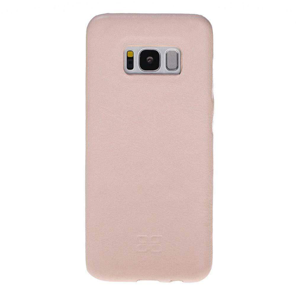 Phone Case Leather Ultra Cover Snap On Back Cover for Samsung S8 - NUDE Bouletta Shop