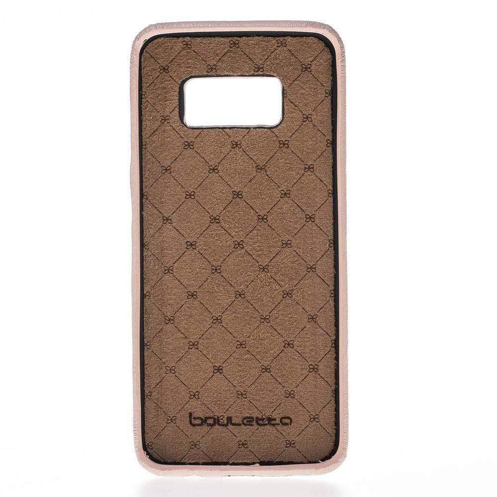 Phone Case Leather Ultra Cover Snap On Back Cover for Samsung S8 - NUDE Bouletta Shop