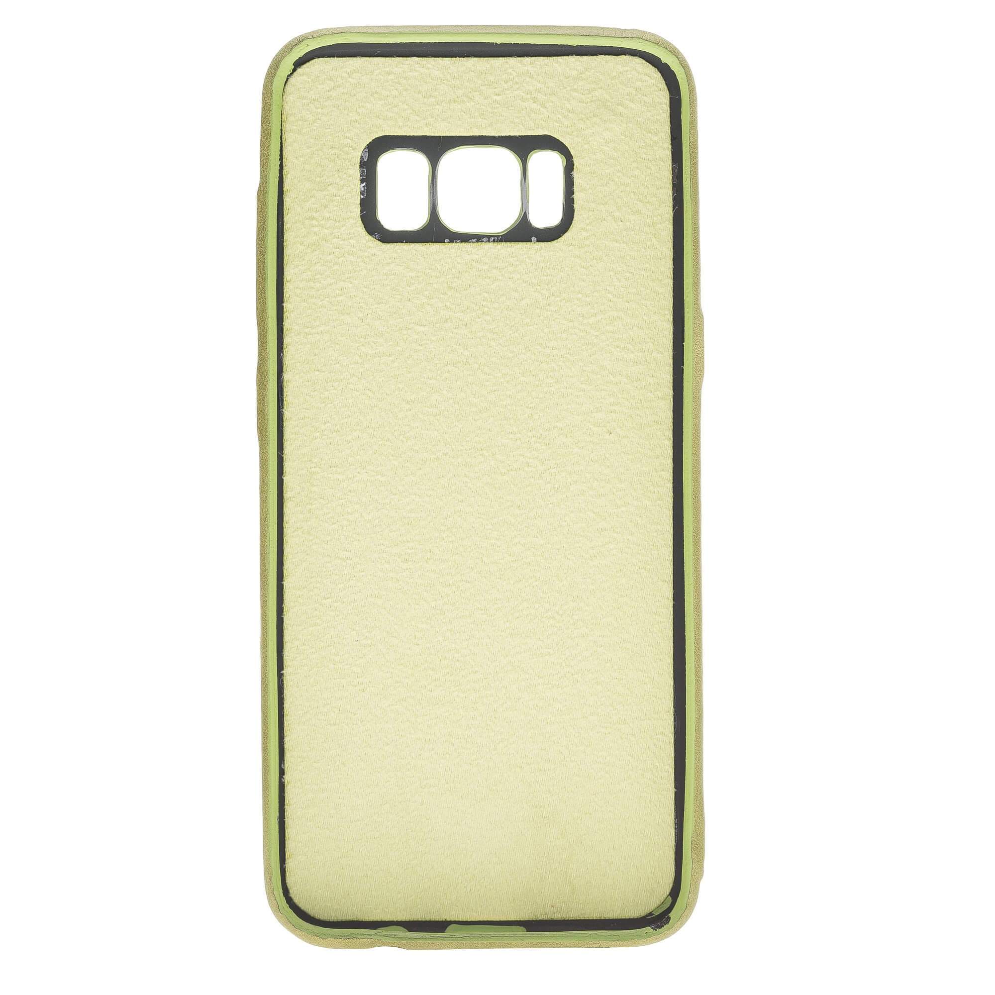 Phone Case Leather Ultra Cover with Credit Card Slots for Samsung S8 - Crazy Green Bouletta Shop