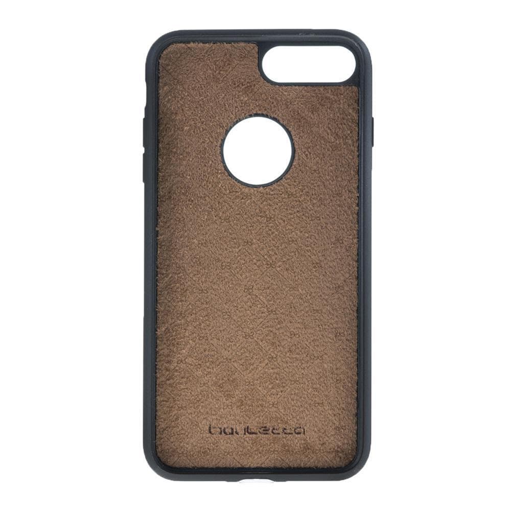 Phone Case Magnetic Detachable Leather Wallet Case for Apple iPhone 7/8 Plus - Rustic Tan with Effect Bouletta Shop