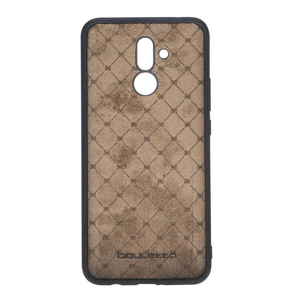 Phone Case Magnetic Detachable Leather Wallet Case for Huawei Mate 20 Lite - Vegetal Grey Bouletta Case
