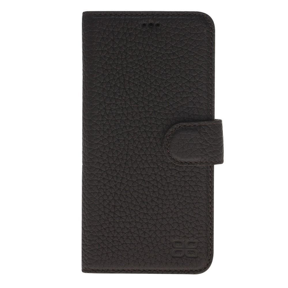 Phone Case Magnetic Detachable Leather Wallet Case for Samsung Galaxy S9 - Floater Brown Bouletta Shop