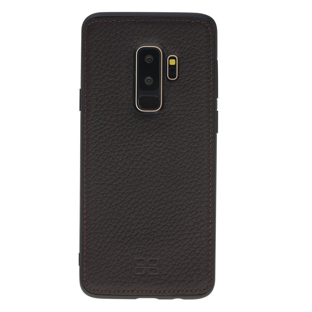 Phone Case Magnetic Detachable Leather Wallet Case for Samsung Galaxy S9 Plus - Floater Brown Bouletta Case