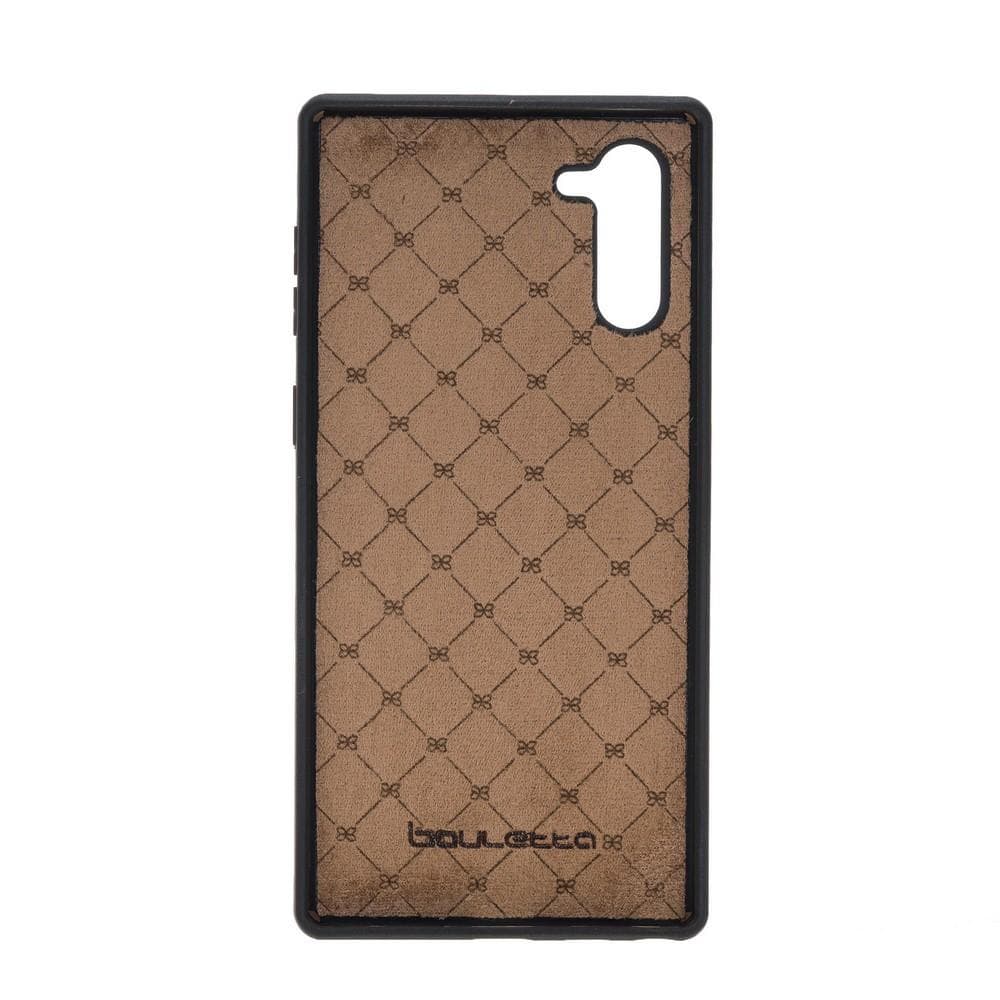 Phone Case Magnetic Detachable Leather Wallet Case with RFID Blocker for Samsung Note 10 - Burnished Navy Blue Bouletta Shop