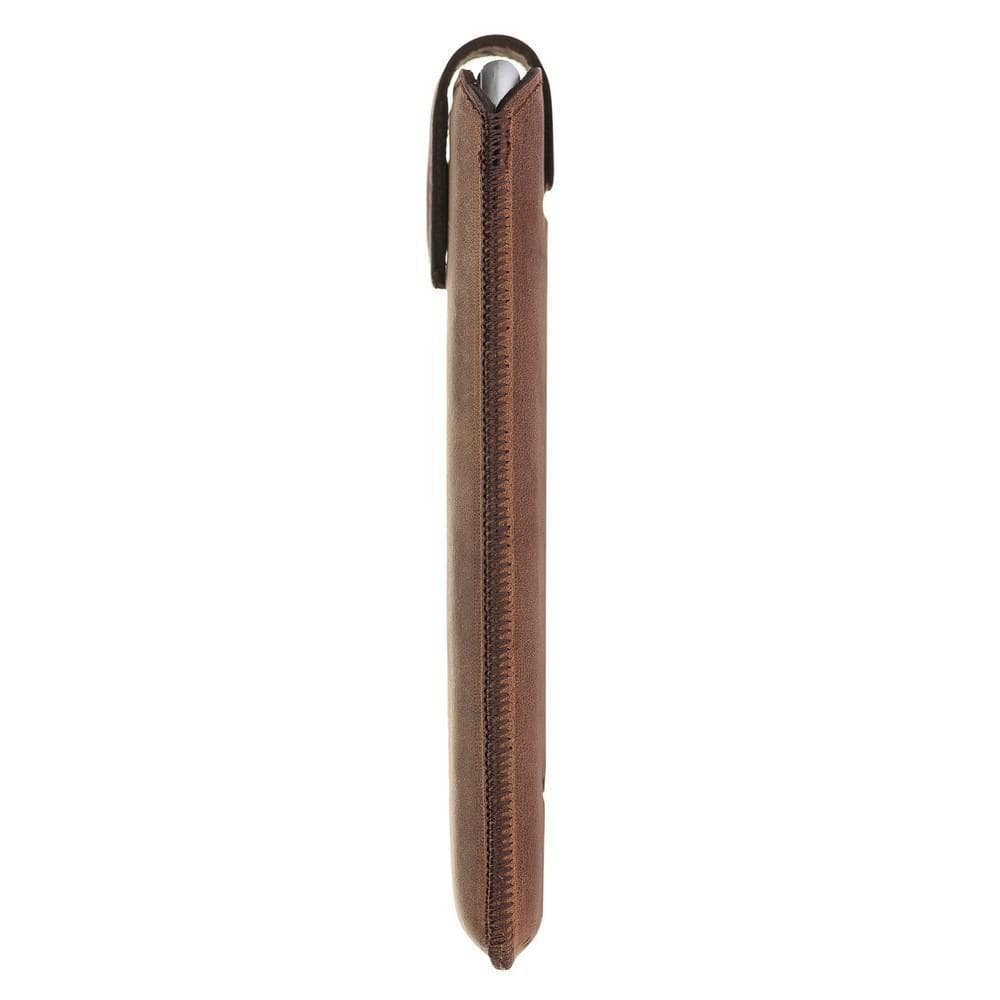 Phone Case Multi Leather Case for Apple iPhone 6-6s-7-8-SE2 - Antic Brown Bouletta Case