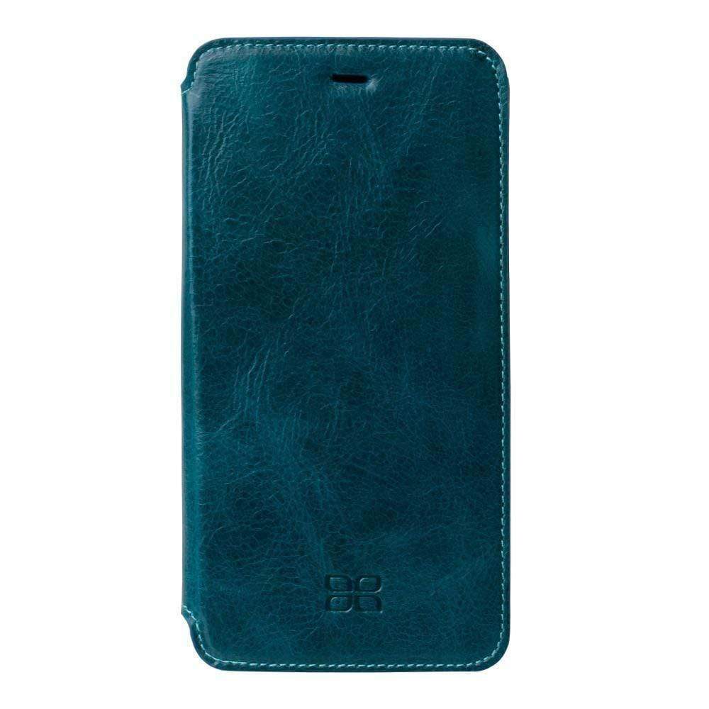 Phone Case Ultimate Book Leather Phone Cases for Apple iPhone 6/6S Plus - Vesselle Dark Green Bouletta Shop