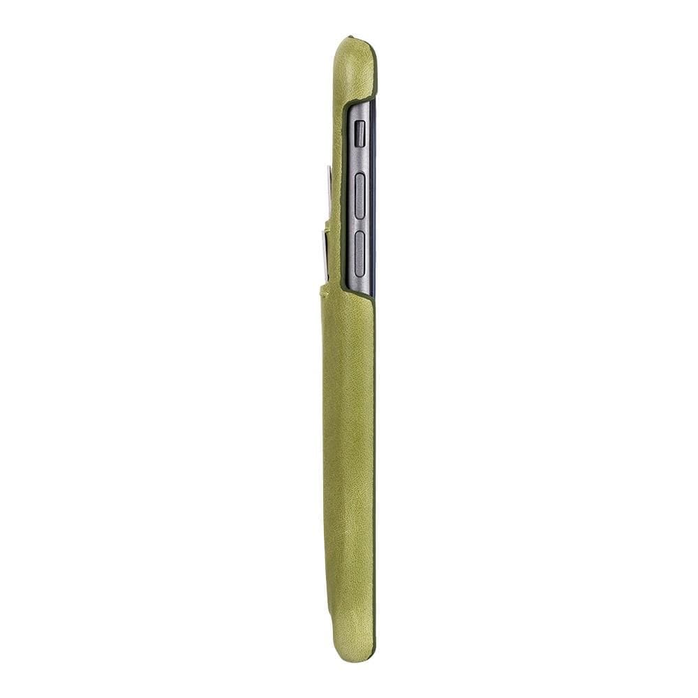 Phone Case Ultimate Jacket Leather Phone Cases with Card Holder for Apple iPhone 6/6S - Crazy Green Bouletta Shop