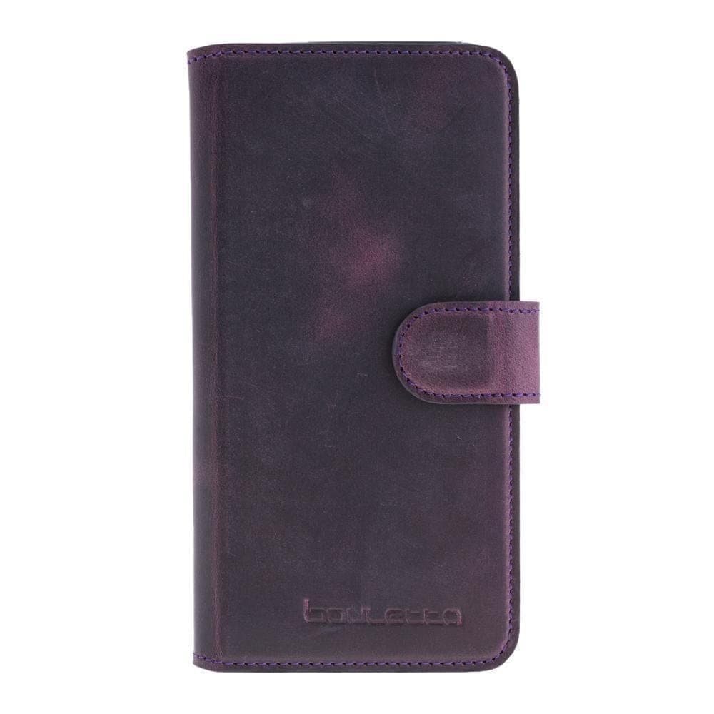 Phone Case Wallet Folio Case with ID slot for Samsung Galaxy S8 Plus - Antic purple Bouletta Shop