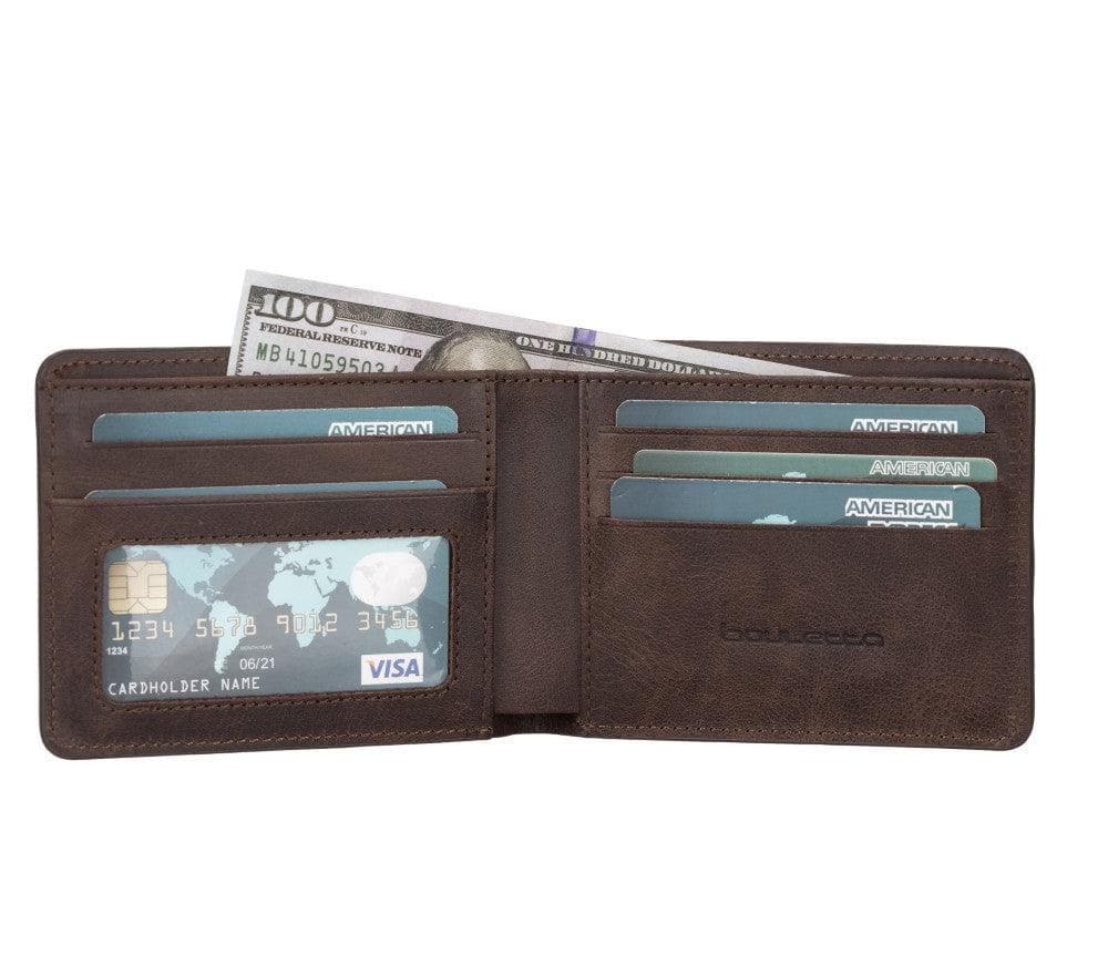 Pier Handmade and Personalised Genuine Leather Wallet for Men's Bouletta LTD