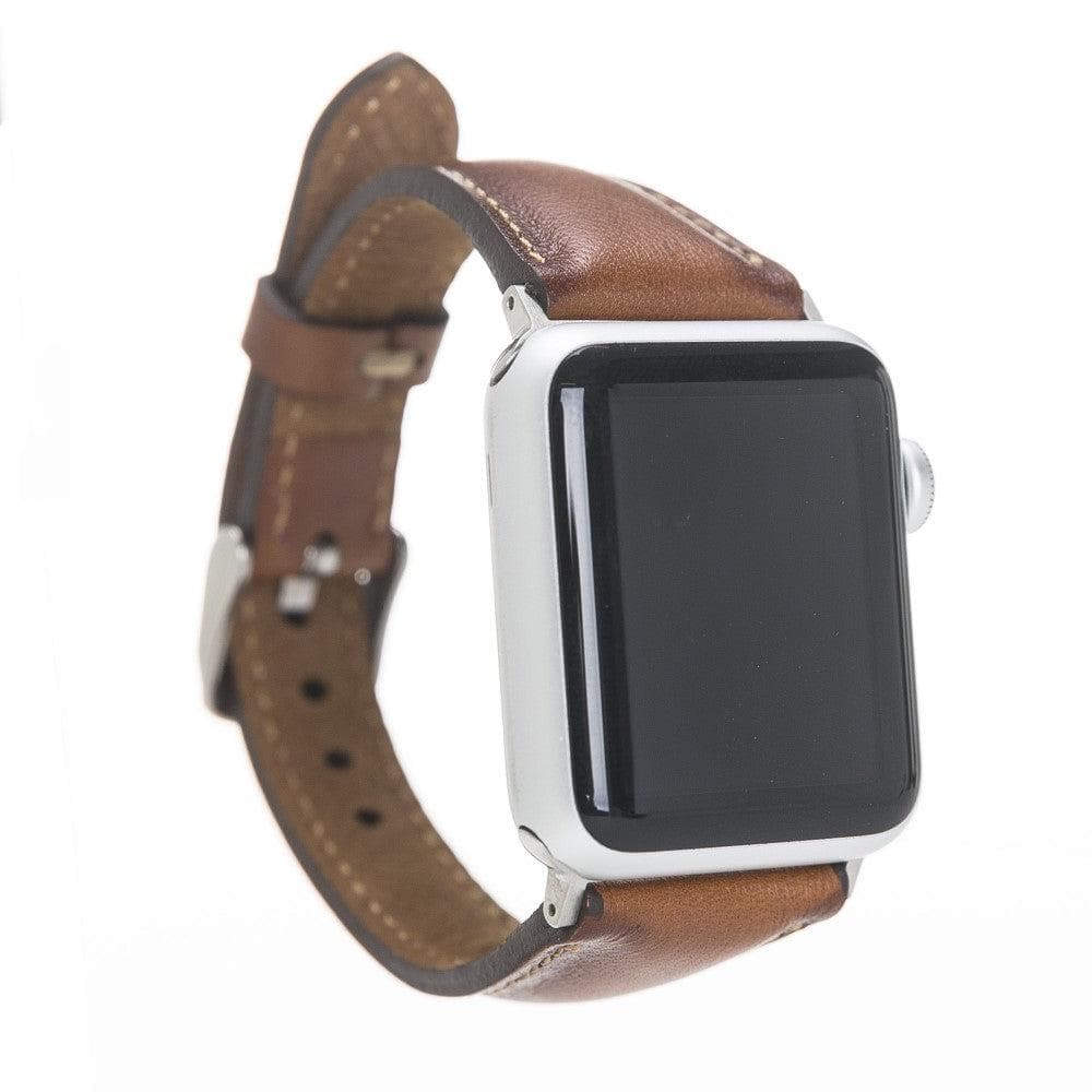 Ripon Classic Slim Apple Watch Leather Strap RST2EF Bouletta