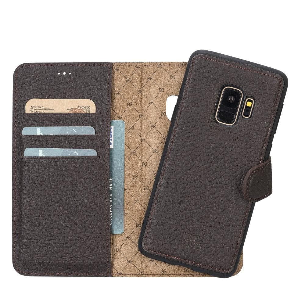 Samsung Galaxy S9 Series Leather Detachble Magic Wallet Case - MW Samsung S9 / Flother Brown Bouletta LTD