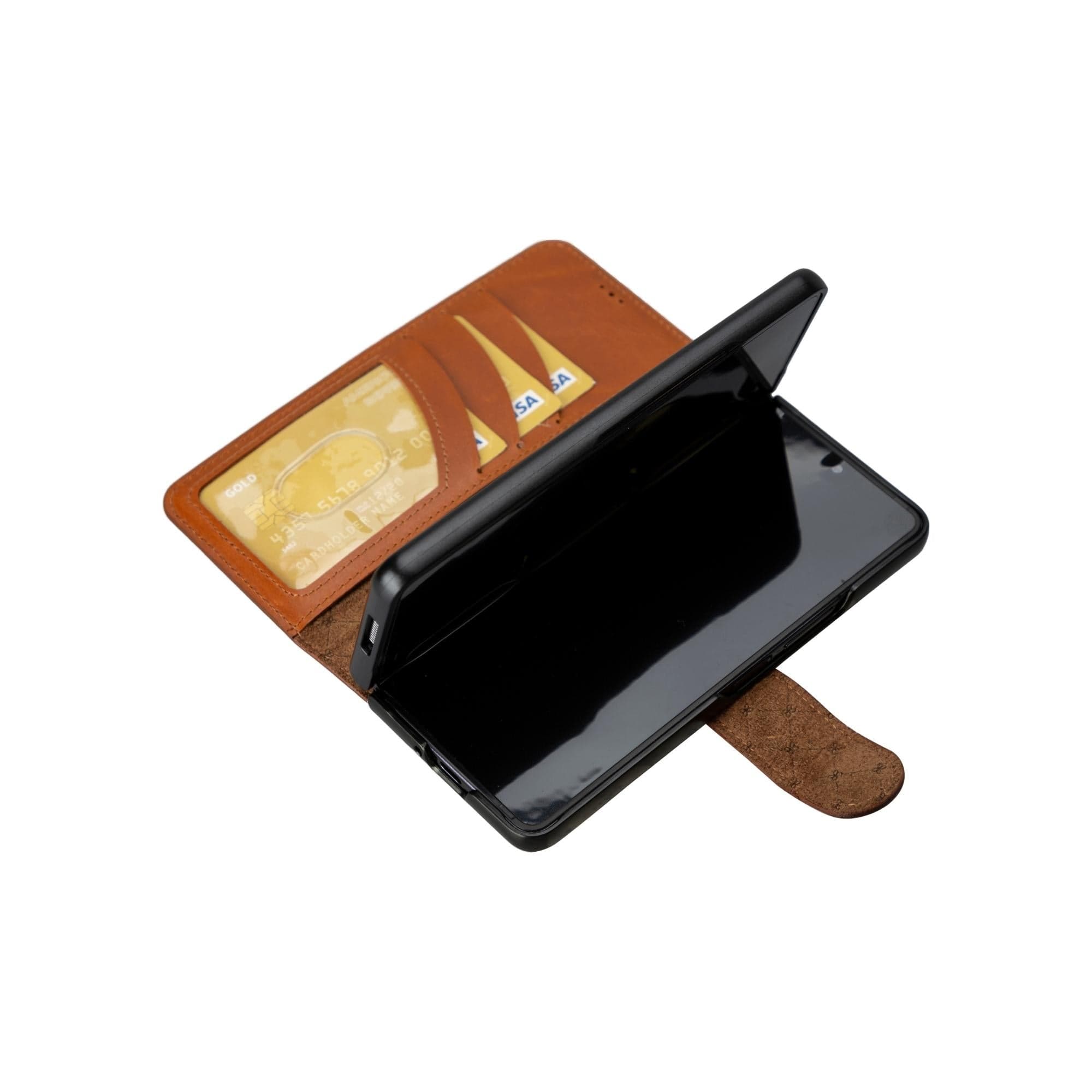 Samsung Galaxy Z Fold 5 Leather Wallets - MWS - Pre Order Bouletta LTD