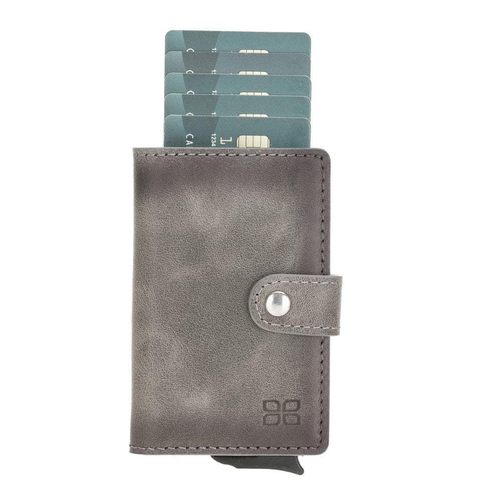 Terry Coin Leather Mechanical Card Holder Bouletta