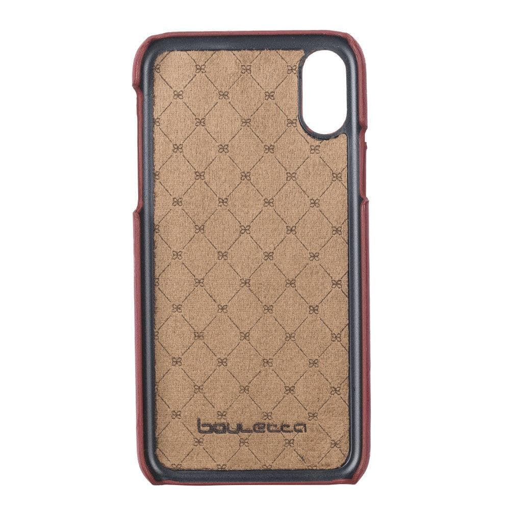 Ultimate Holder Genuine Leather Back Cover for iPhone X Series Bouletta LTD