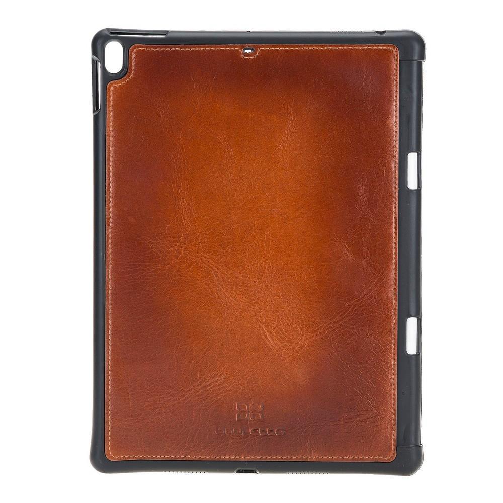 Wallet Case Eto Magnetic Detachable Leather Wallet Case for iPad Pro 11" - Rustic Tan with Effect Bouletta Shop