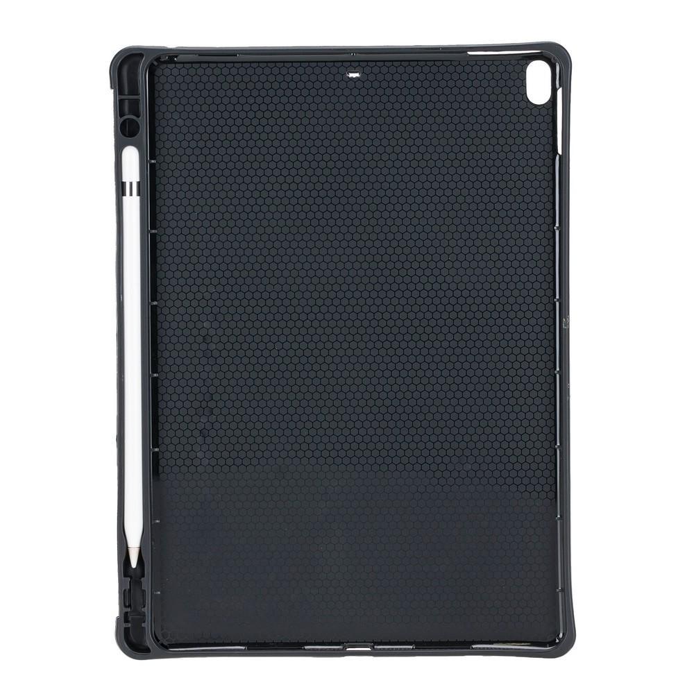 Wallet Case Eto Magnetic Detachable Leather Wallet Case for iPad Pro 11" - Rustic Tan with Effect Bouletta Shop
