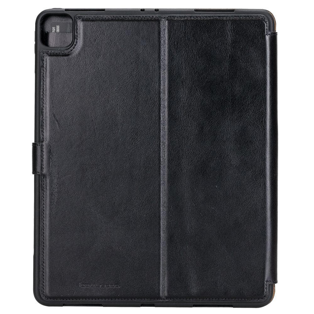 Wallet Case Eto Magnetic Detachable Leather Wallet Case for iPad Pro 12.9" - Black Bouletta Shop