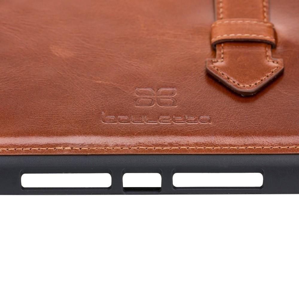 Wallet Case Felix Magnetic Datachable Leather Wallet Case for iPad 10.2" - Rustic Tan with Effect Bouletta Shop