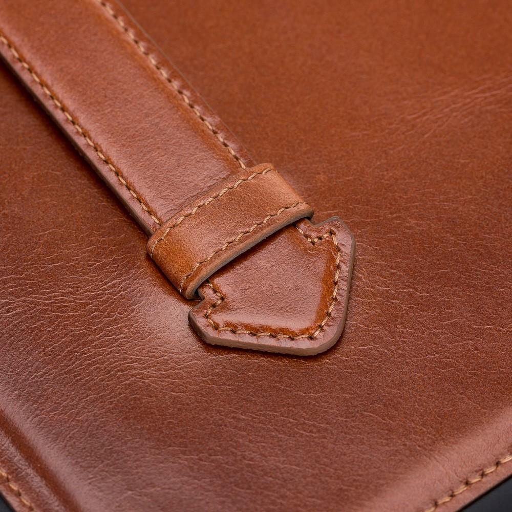Wallet Case Felix Magnetic Datachable Leather Wallet Case for iPad 10.2" - Rustic Tan with Effect Bouletta Shop