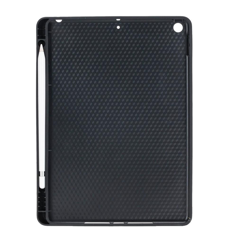 Wallet Case Felix Magnetic Datachable Leather Wallet Case for iPad 10.2" - Rustic Tan with Effect Bouletta Shop