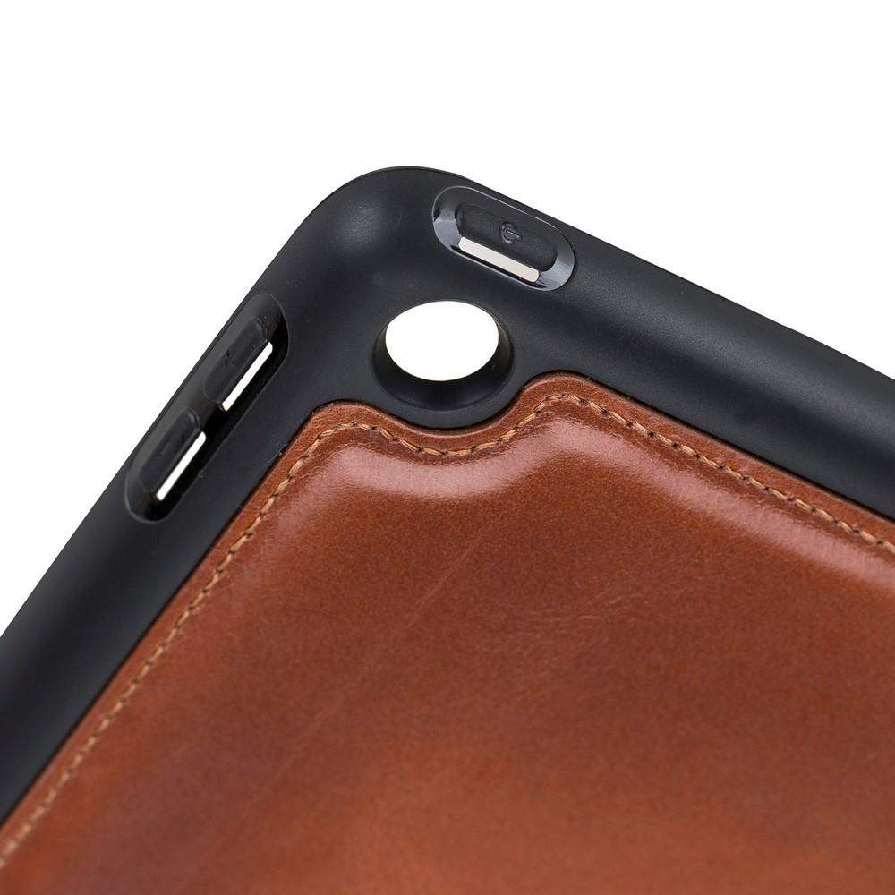 Wallet Case Felix Magnetic Datachable Leather Wallet Case for iPad 10.2" - Rustic Tan with Effect Bouletta Shop