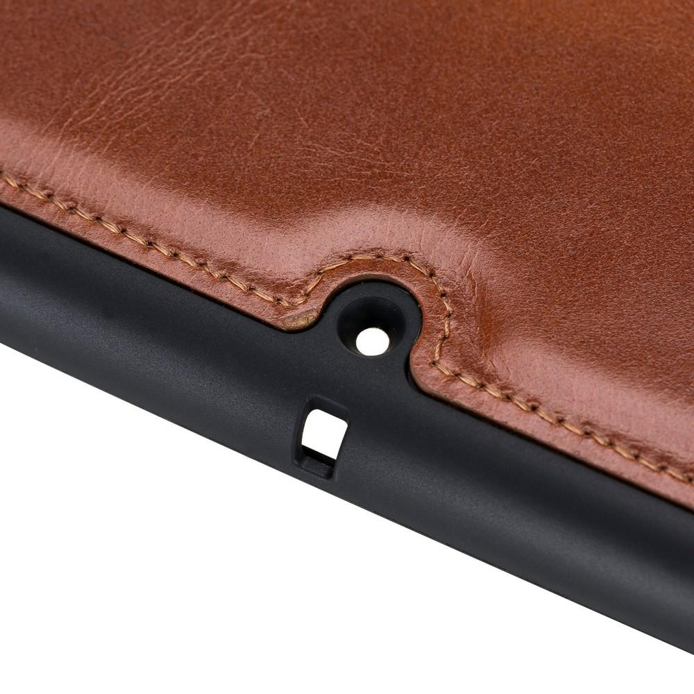 Wallet Case Felix Magnetic Datachable Leather Wallet Case for iPad 10.2" - Rustic Tan with Effect Bouletta Shop
