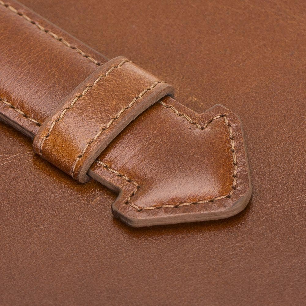 Wallet Case Felix Magnetic Datachable Leather Wallet Case for iPad Pro 12.9" 2020 - Tan Bouletta Shop