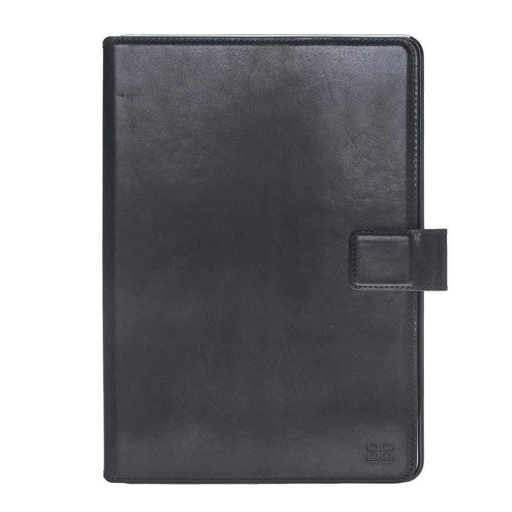 Wallet Case Leather Wallet Case for New iPad 9.7 - Vegetal Black Bouletta Case