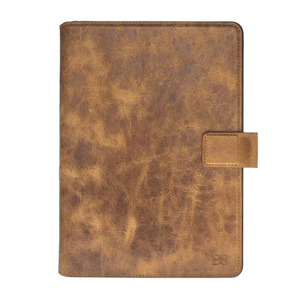 Wallet Case Leather Wallet Case for New iPad 9.7 - Vegetal Tan with Vein Bouletta Case