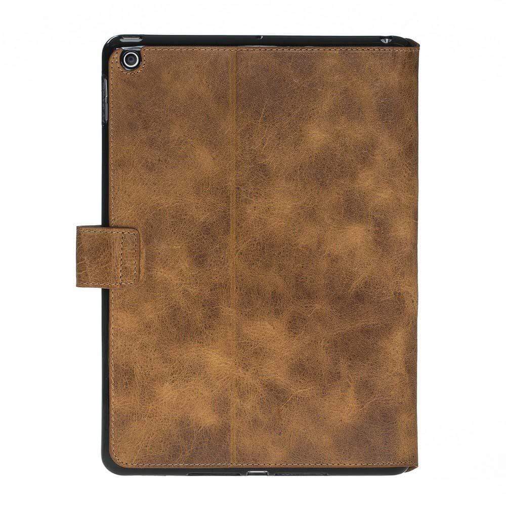 Wallet Case Leather Wallet Case for New iPad 9.7 - Vegetal Tan with Vein Bouletta Shop