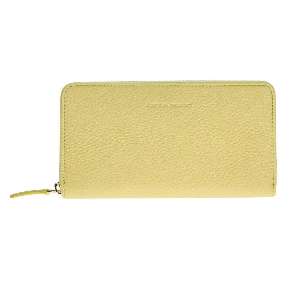 Wallet Seville Women's Leather Wallet - Floater Lemon Yellow Bouletta Case