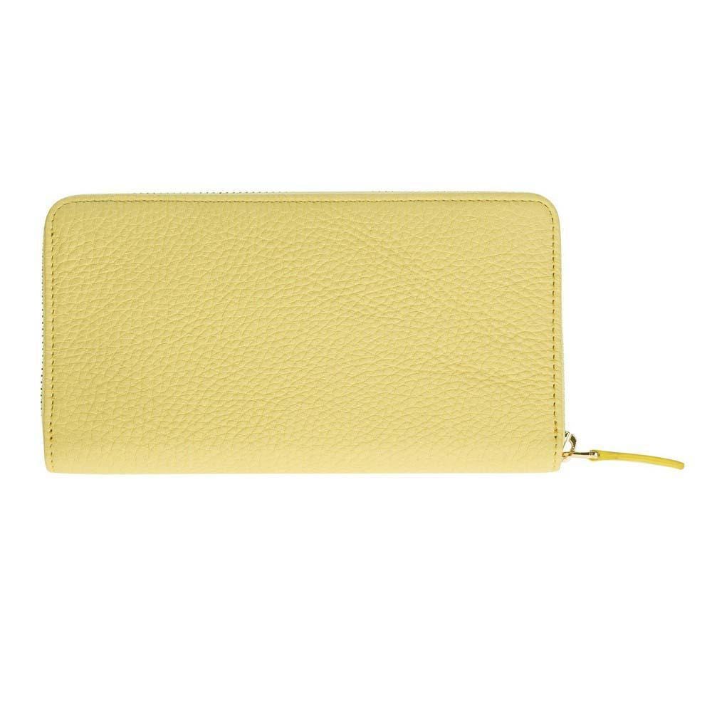 Wallet Seville Women's Leather Wallet - Floater Lemon Yellow Bouletta Case