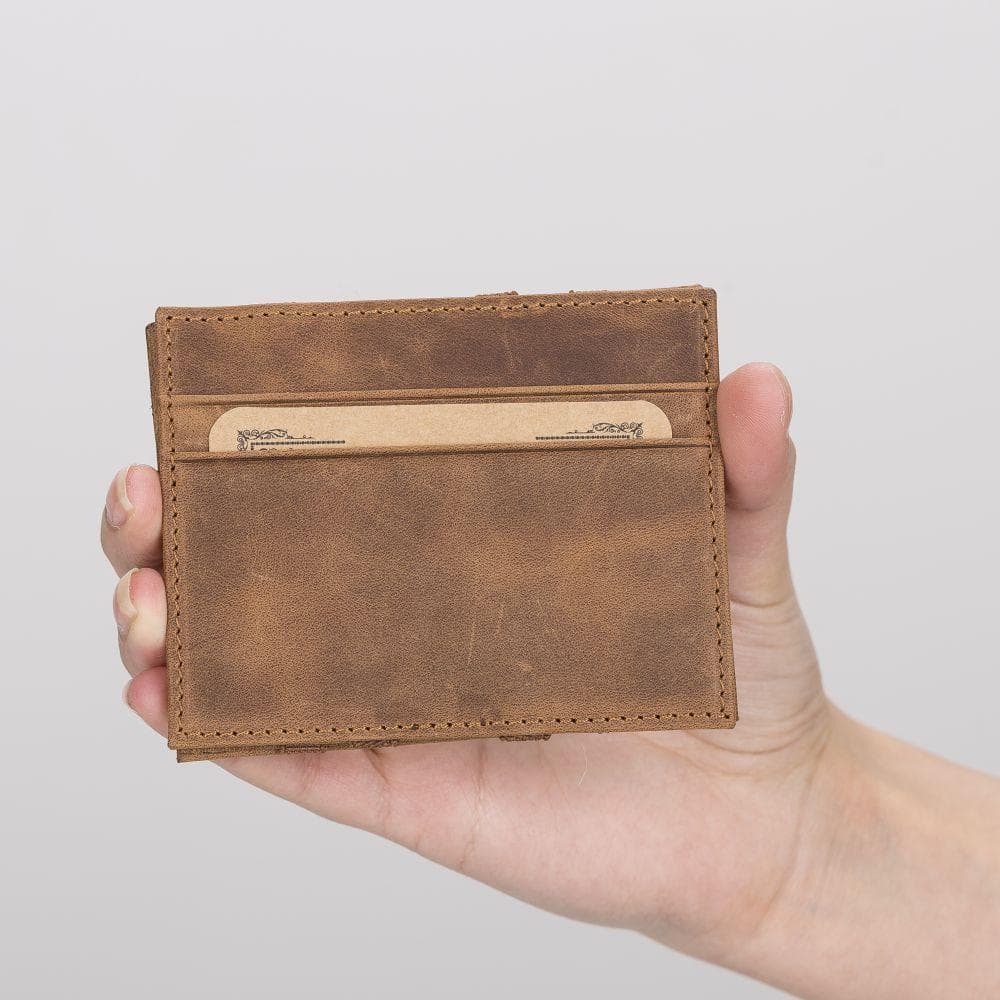 Wallet Yule Cryptic Leather Wallet Bouletta Shop