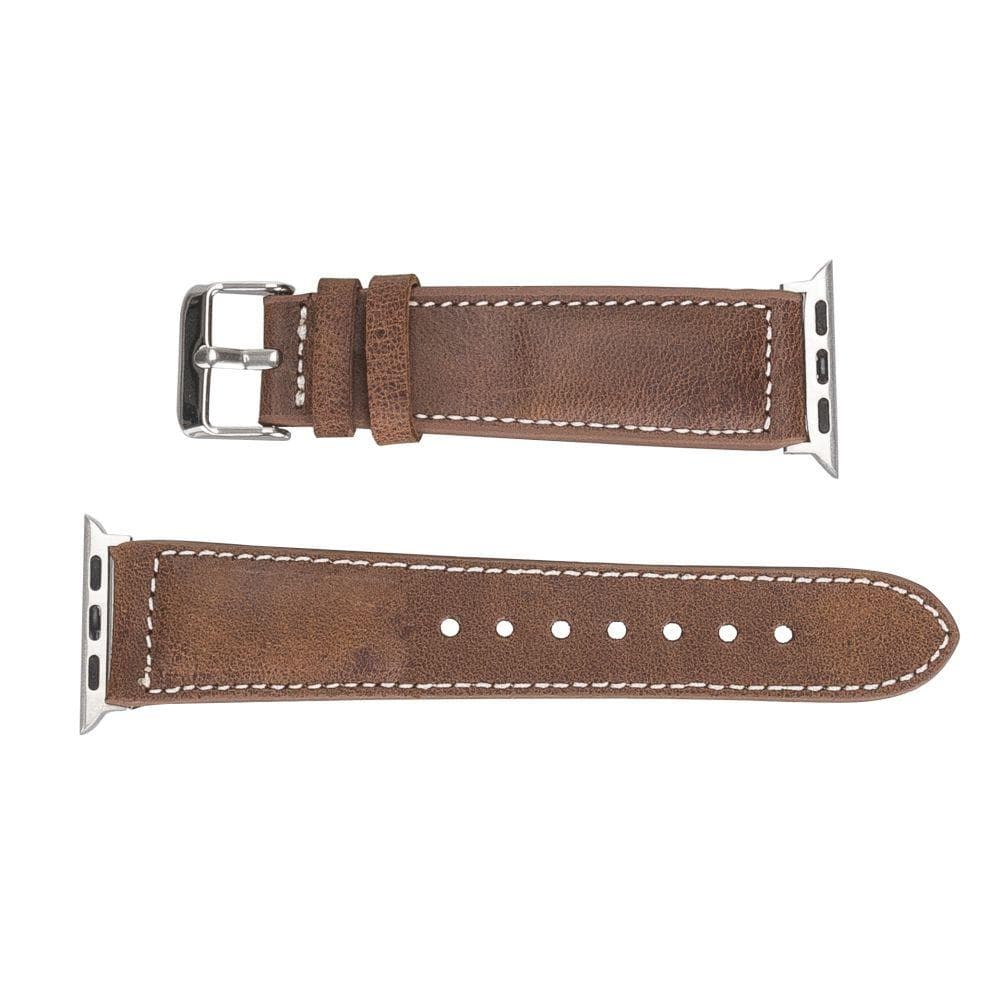 Watch Band Leather Apple Watch Bands - NM1 Classic Stitched Bouletta Shop