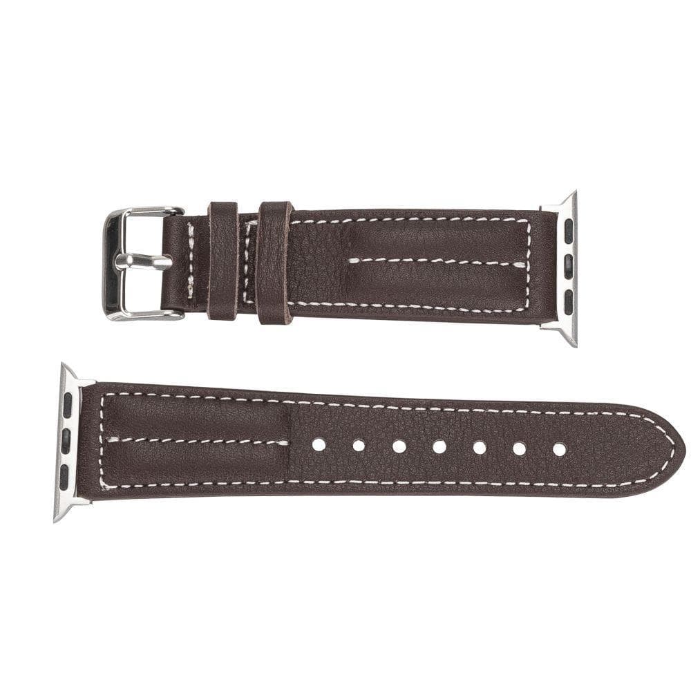 Watch Band Leather Apple Watch Bands - NM3 Classic Stitched Bouletta Shop