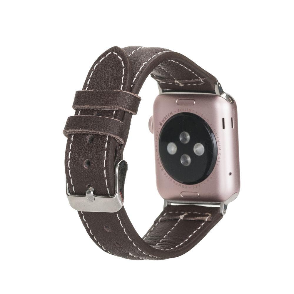 Watch Band Leather Apple Watch Bands - NM3 Classic Stitched Bouletta Shop