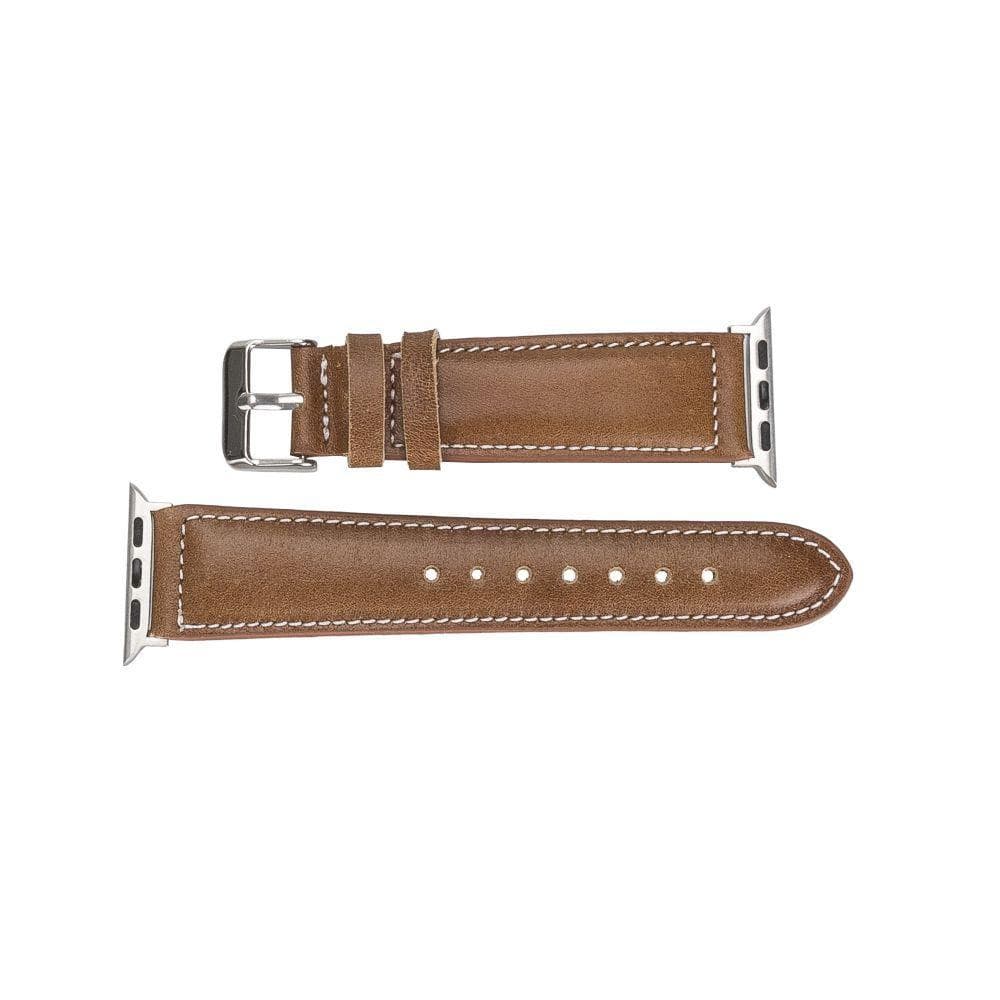 Watch Band Leather Apple Watch Bands - NM4 Classic Stitched Bouletta Shop
