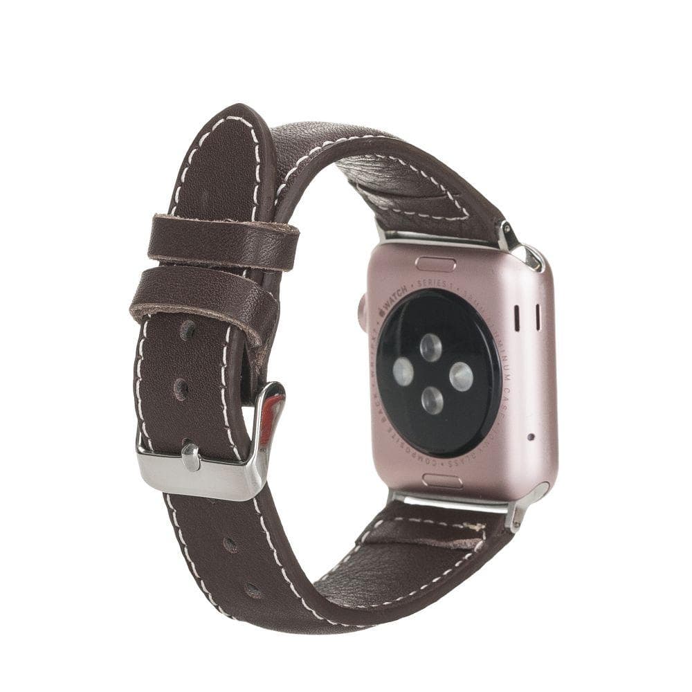 Watch Band Leather Apple Watch Bands - NM4 Classic Stitched Bouletta Shop